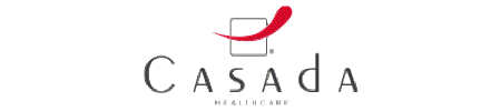 Logo masážního křesla CASADA Healthcare