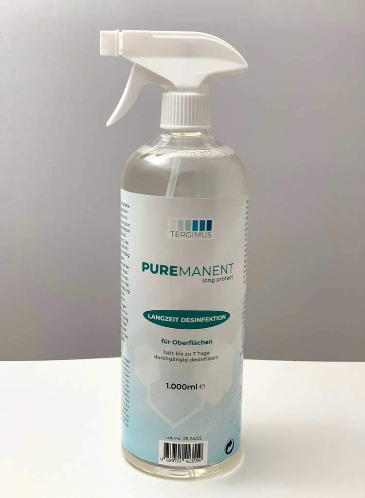 TERGIMUS Puremanent Long Protect dlouhodobý povrchový dezinfekční prostředek