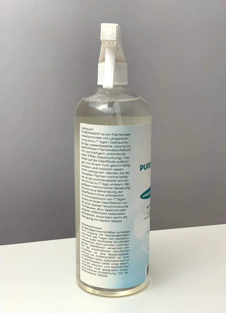 TERGIMUS Puremanent Long Protect dlouhodobý povrchový dezinfekční prostředek
