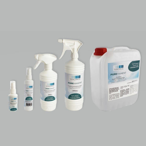 TERGIMUS Puremanent Long Protect Dlouhodobá povrchová dezinfekční hygiena 100 ml-0 Masážní křeslo World