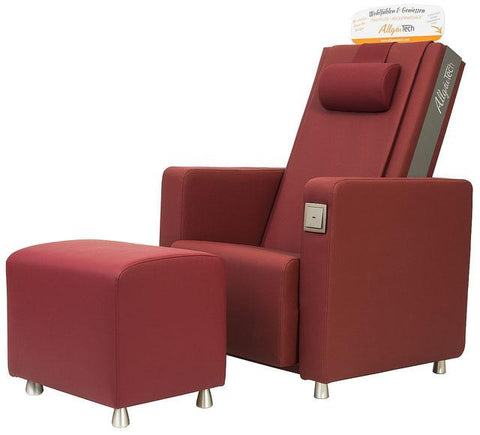 AllgäuTech SENATOR pro seniorské masážní křeslo-Diverse-Faux Leather Massage Chair World